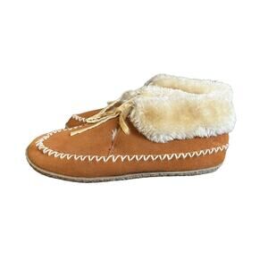 Staheekum Womens Slipper Cow Suede Edie Wheat